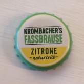 Krombacher Fassbrause Zitrone naturtrüb